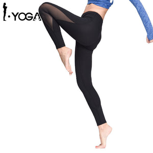 Women's Sports Slim Mesh Yoga Pants/Leggings/Gym Tights