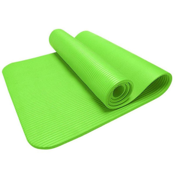 173 x 61 x 1cm 10MM thick fitness environmental indoor exercise Yoga gymnastics mats