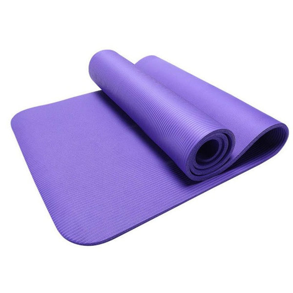 173 x 61 x 1cm 10MM thick fitness environmental indoor exercise Yoga gymnastics mats