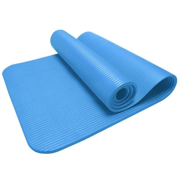 173 x 61 x 1cm 10MM thick fitness environmental indoor exercise Yoga gymnastics mats