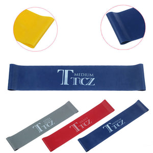 Yoga Pilates Rubber Fitness Stretch Resistance Bands Cross-fit band for bodybuilding